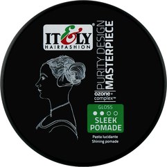 Паста для блеска волос средней фиксации Itely Hairfashion Design Masterpiece Sleek Pomade, 100 ml