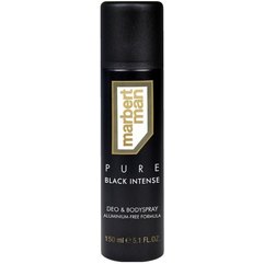 Дезодорант спрей Marbert Man Pure Black Intense Deo & Bodyspray, 150 ml