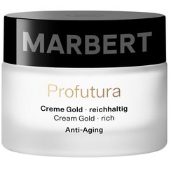 Насыщенный антивозрастный крем Золотая линия Marbert Profutura Cream Gold rich, 50 ml