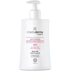 Омолаживающее молочко для тела Mediderma Anti-Aging AHA Body Milk, 200 ml