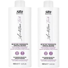 Гель-окислитель с синим пигментом Shot Ambition Tech Blue Oxidizing Gel Special Blond, 1000 ml