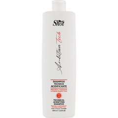 Шампунь для использования после технических процедур Shot Ambition Tech Technical Acidifying Shampoo, 1000 ml