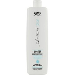Шампунь для использования перед техническими процедурами Shot Ambition Tech Technical Alkaline Pre-Shampoo, 1000 ml