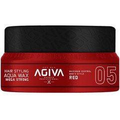 Віск для укладання волосся Agiva Mega Strong Red Aqua Wax, фото 