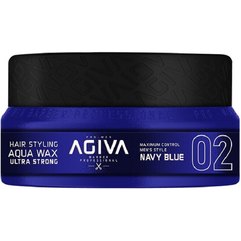 Віск для укладання волосся Agiva Ultra Strong Navy Blue Aqua Wax, фото 