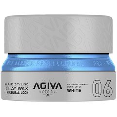 Глина для укладки волос Agiva Natural Look White Clay Wax, 155 ml