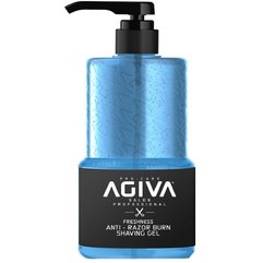 Гель для бритья Agiva Freshness Antu-Razor Burn Shaving Gel, 500 ml