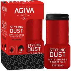 Пудра для волосся Agiva Matt Shapes Exstrong Red Powder Wax, 20 g, фото 