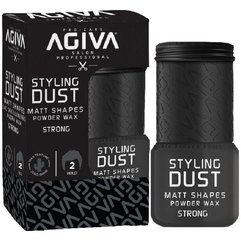 Пудра для волосся Agiva Matt Shapes Strong Black Powder Wax, 20 g, фото 