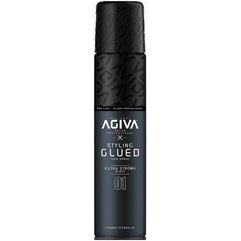 Спрей для укладки волос Agiva Styling Black Extra Strong Glued Hair Spray, 400 ml