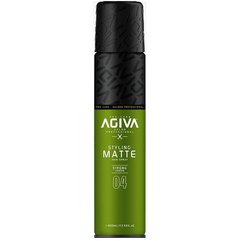Спрей для укладання волосся Agiva Styling Green Strong Matte Hair Spray, 400 ml, фото 