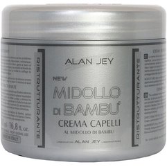 Крем-бальзам для волосся з бамбуком Alan Jey Midollo di Bambu, 500 ml, фото 