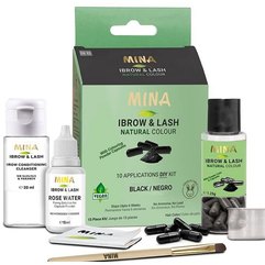 Краска для бровей в капсулах Mina Ibrow & Lash Natural