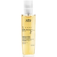 Золотые кристаллы для питания и защиты окрашенных волос Shot Care Design Color Care Nourishing & Protecting Gold Drops, 100 ml