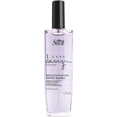 Платинові кристали для надання блиску волоссю Shot Care Design Simply Blond Platinum Drop, 150 ml, фото 
