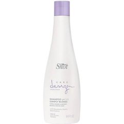 Шампунь для осветленных и мелированных волос Shot Care Design Simply Blond Shampoo