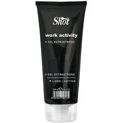 Гель для волосся дуже сильної та стійкої фіксації Shot Work Activity Gel Extra Strong, 200 ml, фото 