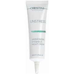 Ночной крем для кожи вокруг глаз и шеи Christina Unstress Harmonizing Eye & Neck Night Cream, 30 ml