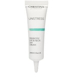 Дневной крем для кожи вокруг глаз и шеи Christina Unstress ProBiotic Eye & Neck Day Cream, 30 ml