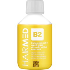 Эудермальный себорегулирующий шампунь Hairmed Oily Scalp And Hair Treatment Sebum-Equilibrating Eudermic Shampoo B2, 200 ml