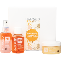 Набір Зволоження волосся Hairmed Trattamento Idratante Capelli Secchi Travel Size Kit, фото 
