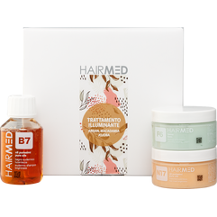 Набір для блиску волосся Hairmed Try Me Trattamento Illuminante Kit, фото 