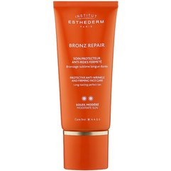 Крем для обличчя для безпечної засмаги Institut Esthederm Bronz Repair Anti – Wrinkle Face Cream Moderate Sun, 50 ml, фото 