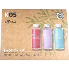 Набор шампуней Kaaral K05, 3х100 ml