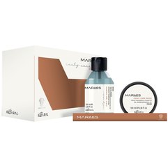 Набір для кучерявого волосся з кіноа та екстрактом золота Kaaral Maraes Curly Care Travel Kit, 2х100 ml, фото 