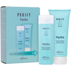 Дорожный набор Увлажнение Kaaral Purify Hydra Travel Kit, 100/75 ml