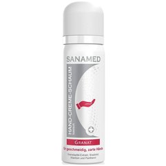 Крем-пена для рук Гранат SanaMed Hand-Creme-Schaum Granat, 100 ml