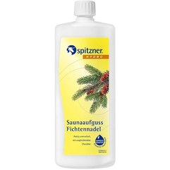 Жидкий концентрат для сауны Еловая Хвоя Spitzner Saunaaufguss Fichtennadel