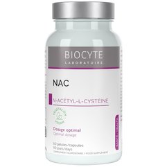 Диетическая добавка Антиоксидант Biocyte NAC 590 Mg, 60 caps