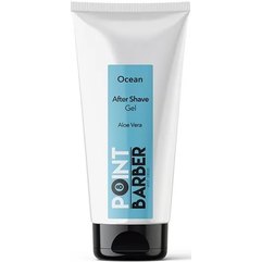 Делiкатний гель до и пiсля гоління Farmagan Point Barber Aftershave Ocean Gel, 100 ml, фото 