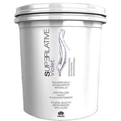 Знебарвлююча пудра без аміаку з анти-жовтим ефектом Farmagan Superlative Deco-Polvere Viola, 500ml, фото 