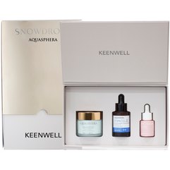 Набір для обличчя зволожуючий Keenwell Snow Drops Aquasphera, фото 