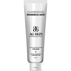 Очищуючий гель з мигдальною кислотою AG Skin 3 Step Acid System For Acne Cleansing Gel Mandelic Acid, 230 ml, фото 