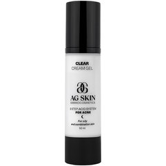 Крем-гель с азелоглицином и салициловой кислотой AG Skin 3 Step Acid System For Acne Clear Cream Gel, 50 ml