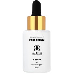 Сыворотка с тремя видами витамина C AG Skin C-Boost 3 Types Of Vitamin C Face Serum, 30 ml