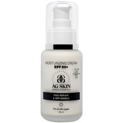 Увлажняющий солнцезащитный крем AG Skin DNA Reapir & SPF Shield Moisturising Cream SPF 50+, 50 ml