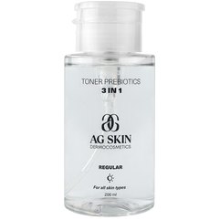 Тоник с пребиотиками AG Skin Regular Prebiotic Toner 3-In-1, 200 ml