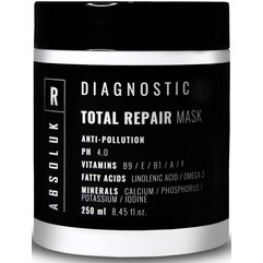 Маска для повного відновлення волосся Absoluk Diagnostic Total Repair Mask, фото 