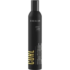 Питательная пена для долговременной укладки Absoluk Style+Care Curl Nourishing Foam Long-Lasting Volume, 300 ml