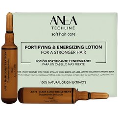 Восстанавливающие ампулы против выпадения волос Anea Techline Fortifying Energizing Lotion, 12x10ml