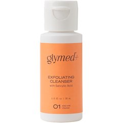 Гель для очищення з саліциловою к-тою і гранулами GlyMed Exfoliating Cleanser with Salicylic Acid, 30 ml, фото 
