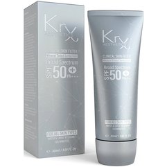 Сонцезахисний крем-флюїд з тінтом KRX Aesthetics Clinical Skin Filter Tinted Sunscreen SPF50 PA+++, 30 ml, фото 