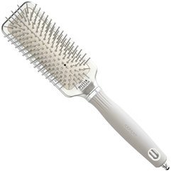 Щетка массажная Olivia Garden Expert Care Rectangular Nylon Bristles Silver S ID2038