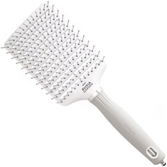 Щетка для укладки волос Olivia Garden Expert Care Vent Nylon Bristles White & Grey L ID2039