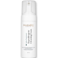 Успокаивающая пенка для демакияжа Pharmely Safe-Treatment Solution Hypoallergenic Cleansing Foam, 200 ml