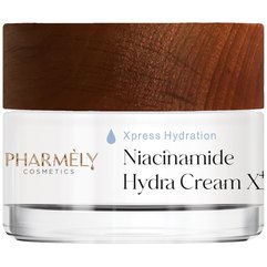 Інтенсивно зволожуючий крем з ніацинамідами Pharmely Xpress Hydration Solution Niacinamide Hydra Cream X4, 50 ml, фото 